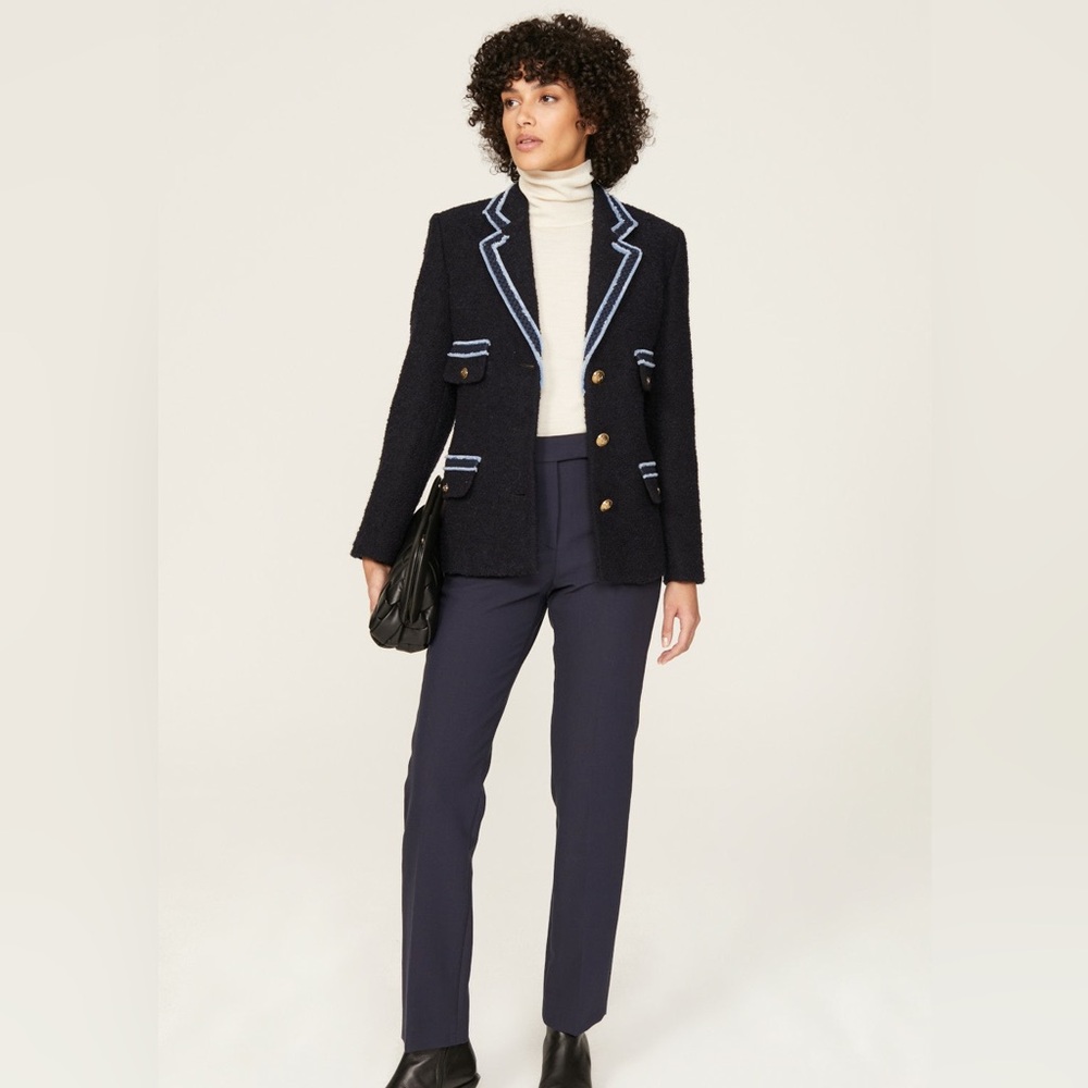 Sandro
Noella Contrast Trim Tweed Jacket - Picture 14 of 16